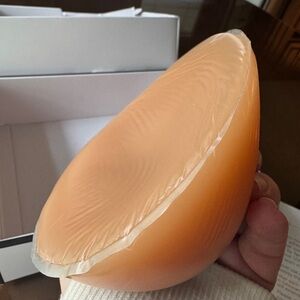 Silicone Breast Forms in Suntan. Feminique. New.